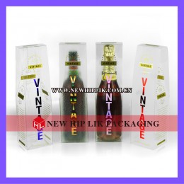 精美红酒PVC胶盒